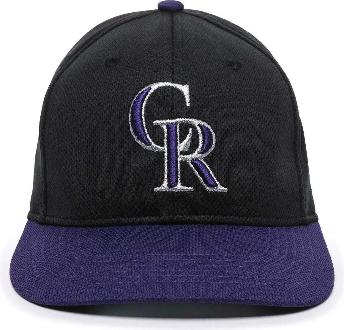 OC Sports MLB-350 MLB Polyester Baseball Adjustable Cap - Colorado Rockies Alternate