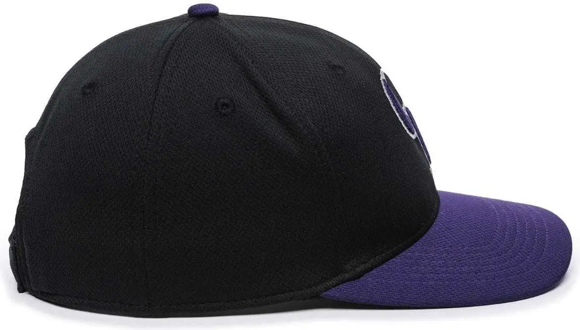 OC Sports MLB-350 MLB Polyester Baseball Adjustable Cap - Colorado Rockies Alternate