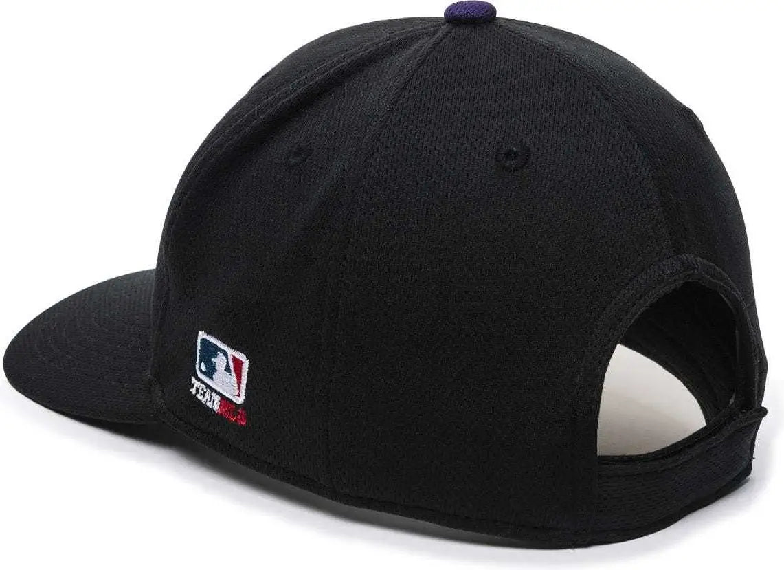 OC Sports MLB-350 MLB Polyester Baseball Adjustable Cap - Colorado Rockies Home & Road