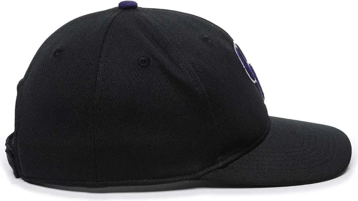 OC Sports MLB-350 MLB Polyester Baseball Adjustable Cap - Colorado Rockies Home & Road
