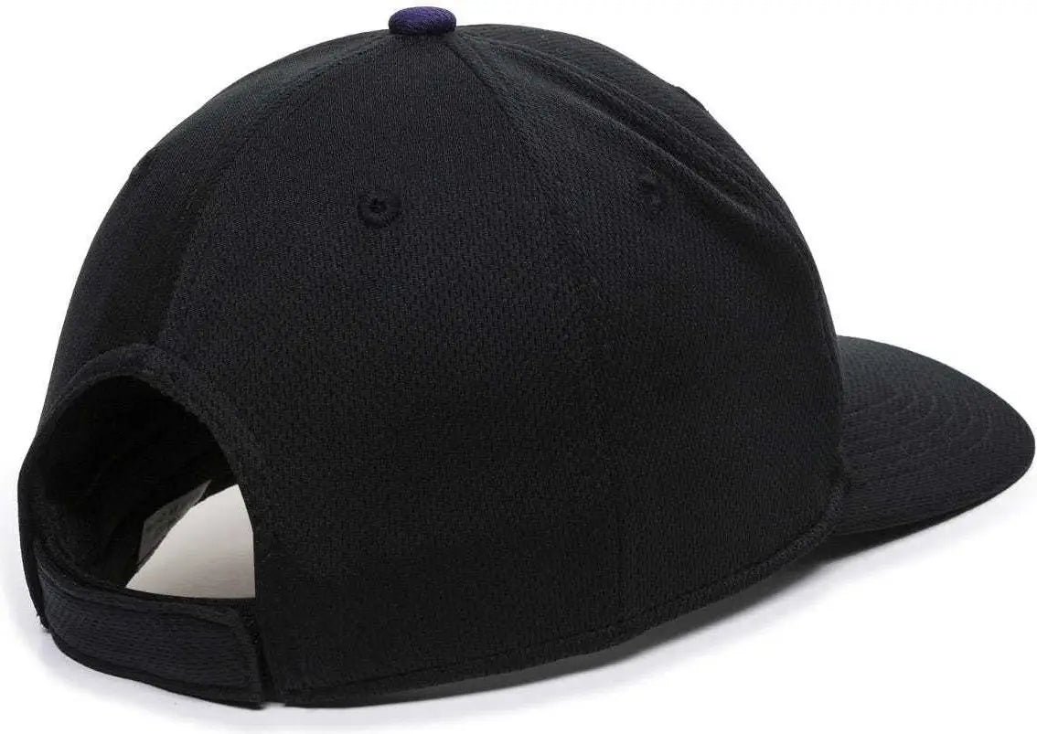 OC Sports MLB-350 MLB Polyester Baseball Adjustable Cap - Colorado Rockies Home & Road