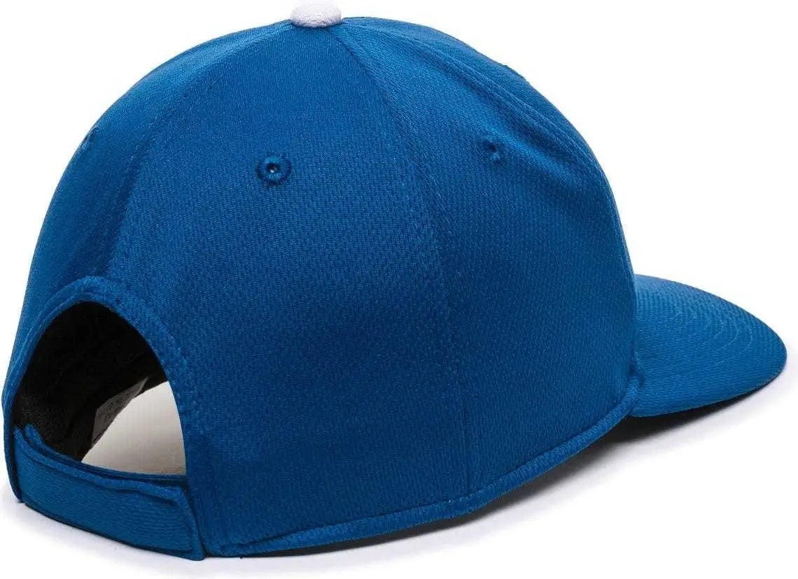 OC Sports MLB-350 MLB Polyester Baseball Adjustable Cap - Kansas City Royals Home & Road