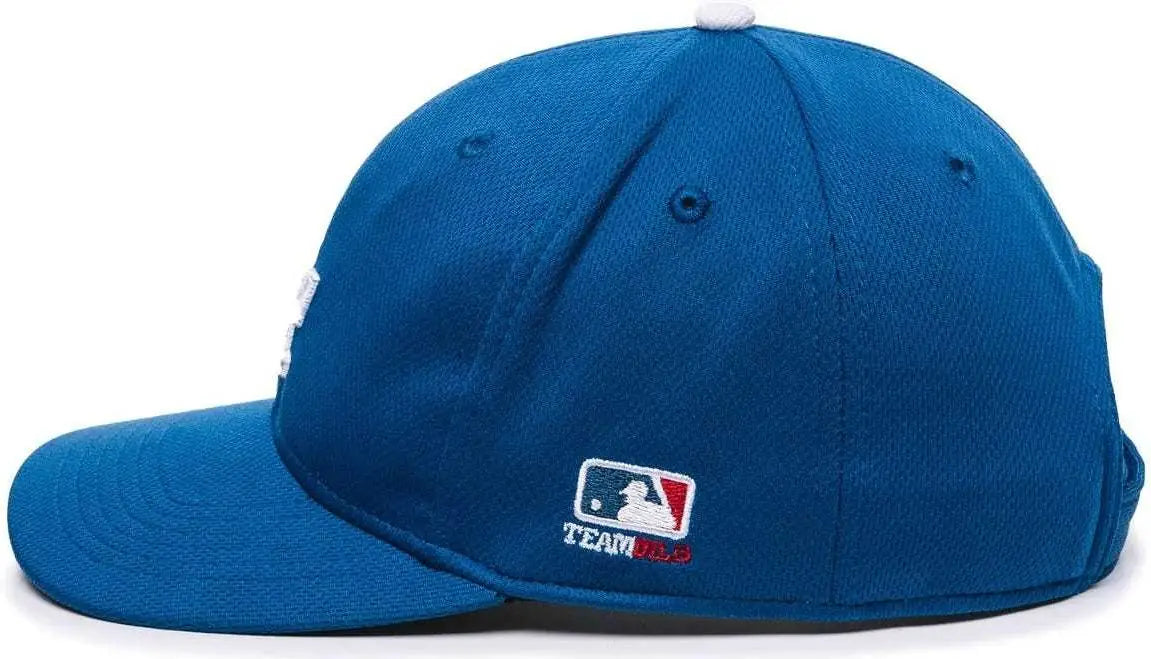 OC Sports MLB-350 MLB Polyester Baseball Adjustable Cap - Los Angeles Dodgers Home & Road