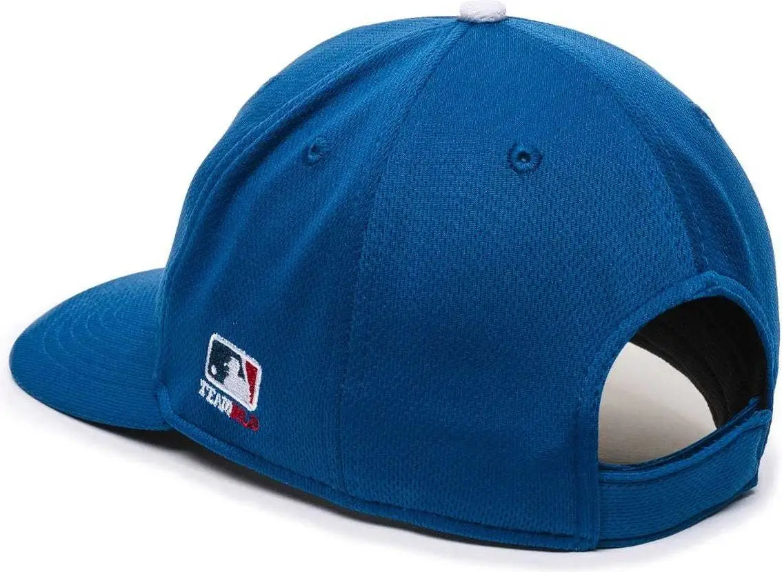 OC Sports MLB-350 MLB Polyester Baseball Adjustable Cap - Los Angeles Dodgers Home & Road
