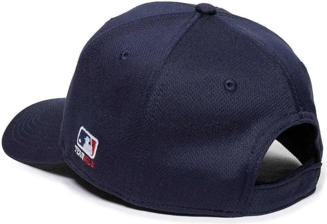 OC Sports MLB 350 MLB Polyester Baseball Adjustable Cap Milwaukee Brewers Navy Home & Road