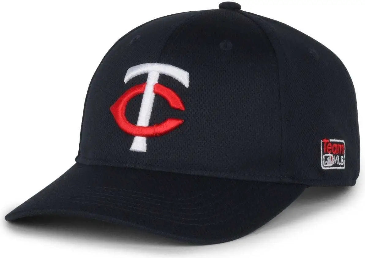 OC Sports MLB-350 MLB Polyester Baseball Adjustable Cap - Minnesota Twins Home