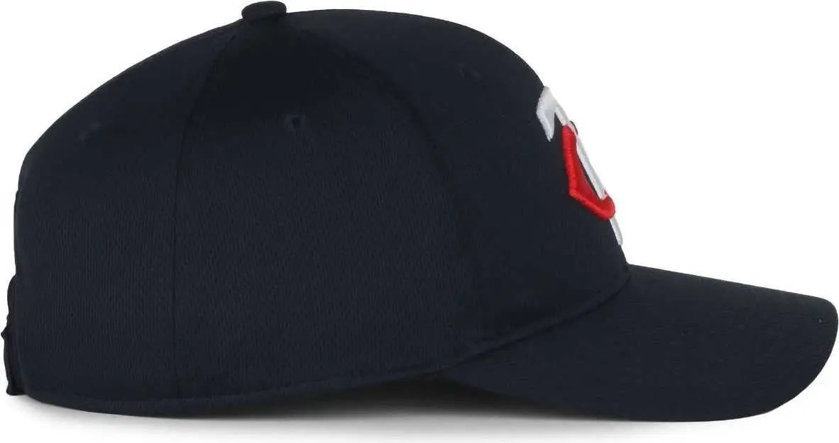 OC Sports MLB-350 MLB Polyester Baseball Adjustable Cap - Minnesota Twins Home