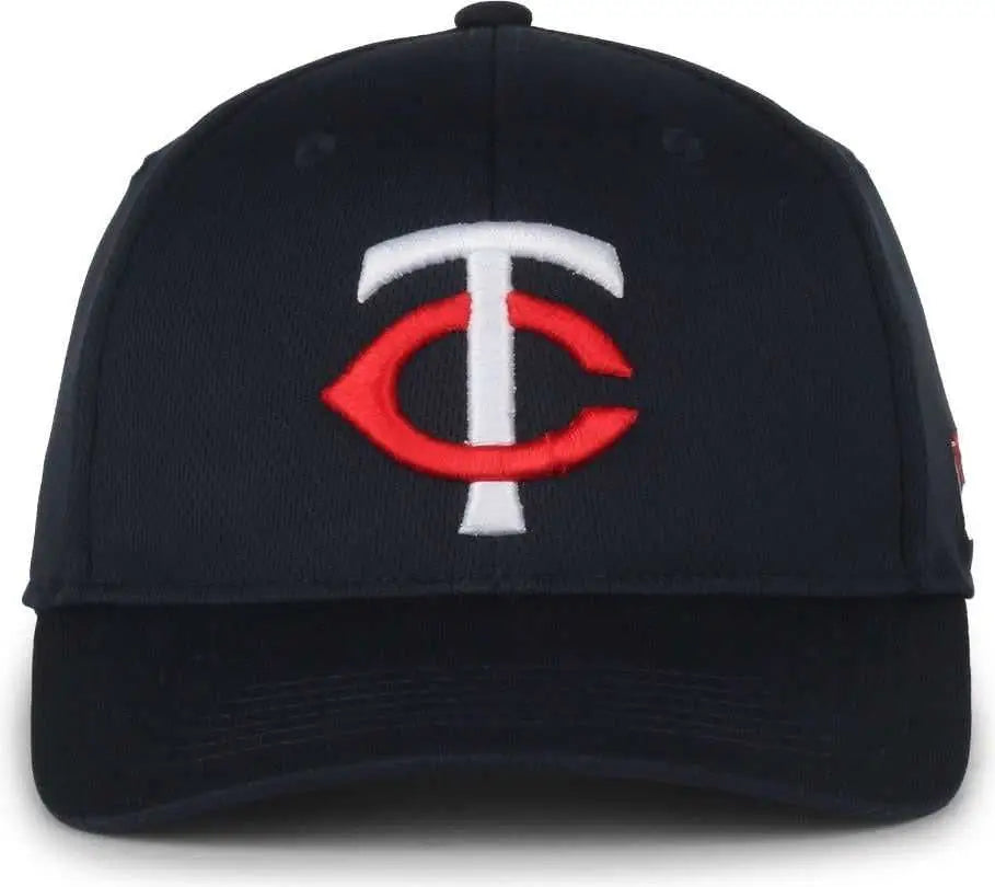OC Sports MLB-350 MLB Polyester Baseball Adjustable Cap - Minnesota Twins Home
