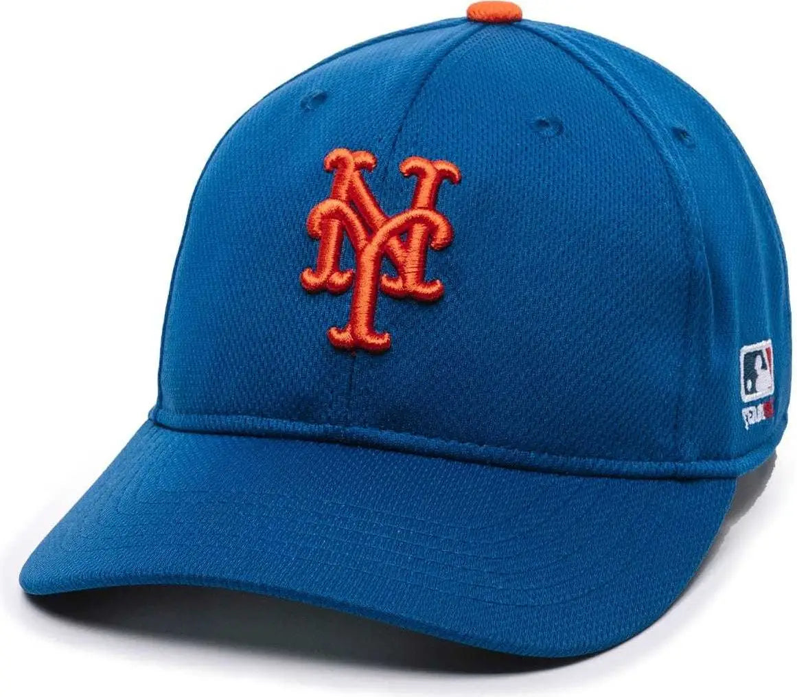 OC Sports MLB-350 MLB Polyester Baseball Adjustable Cap - New York Mets Home & Road