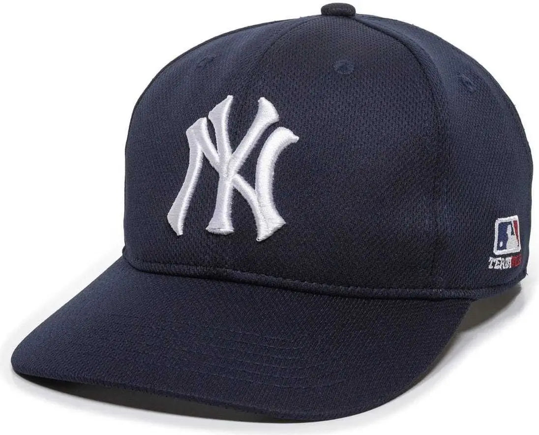 OC Sports MLB-350 MLB Polyester Baseball Adjustable Cap - New York Yankees Home & Road