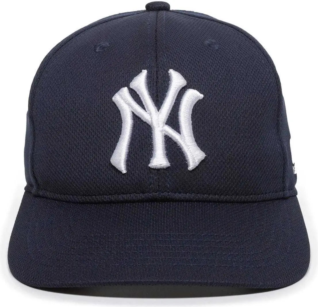 OC Sports MLB-350 MLB Polyester Baseball Adjustable Cap - New York Yankees Home & Road