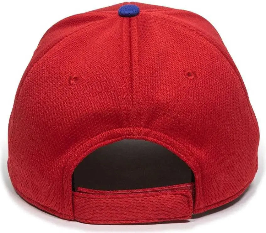 OC Sports MLB-350 MLB Polyester Baseball Adjustable Cap - Philadelphia Phillies Home
