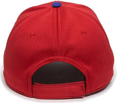 OC Sports MLB-350 MLB Polyester Baseball Adjustable Cap - Philadelphia Phillies Home