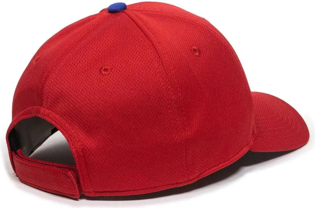 OC Sports MLB-350 MLB Polyester Baseball Adjustable Cap - Philadelphia Phillies Home