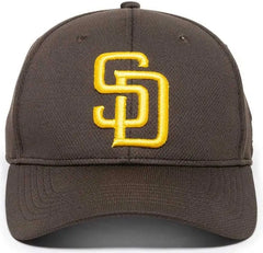 OC Sports MLB 350 MLB Polyester Baseball Adjustable Cap San Diego Padres Home