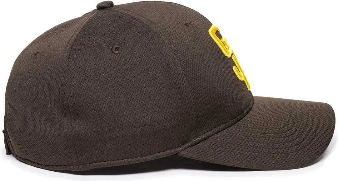 OC Sports MLB-350 MLB Polyester Baseball Adjustable Cap - San Diego Padres Home