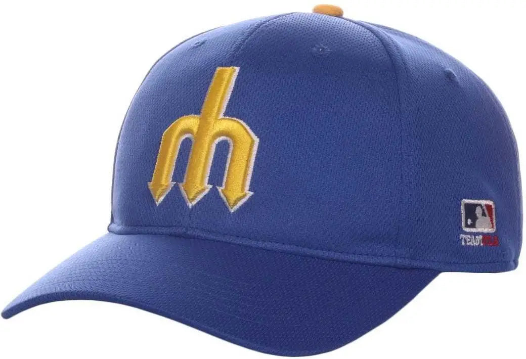 OC Sports MLB-350 MLB Polyester Baseball Adjustable Cap - Seattle Mariners Legacy