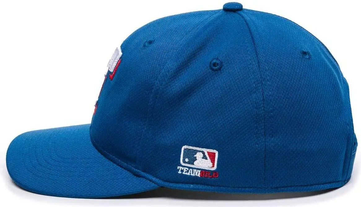 OC Sports MLB-350 MLB Polyester Baseball Adjustable Cap - Texas Rangers Home & Road