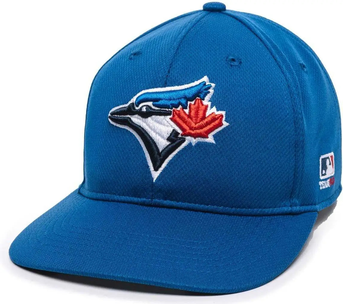OC Sports MLB-350 MLB Polyester Baseball Adjustable Cap - Toronto Blue Jays Home & Road