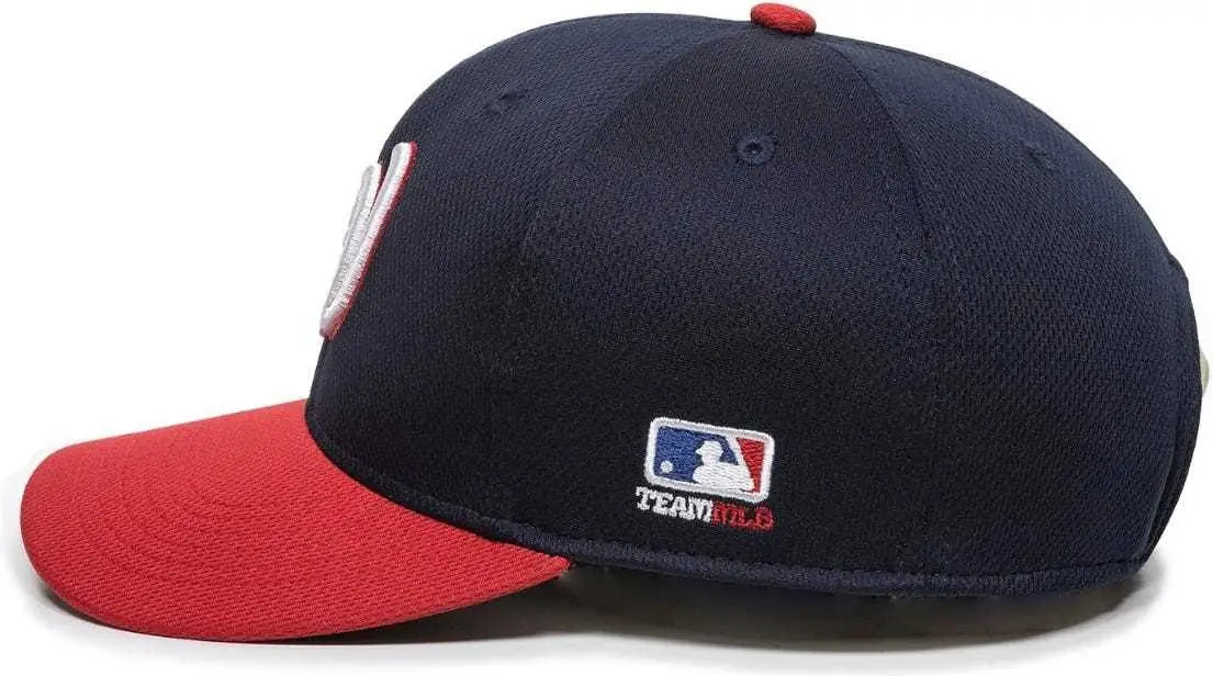 OC Sports MLB-350 MLB Polyester Baseball Adjustable Cap - Washington Nationals Road