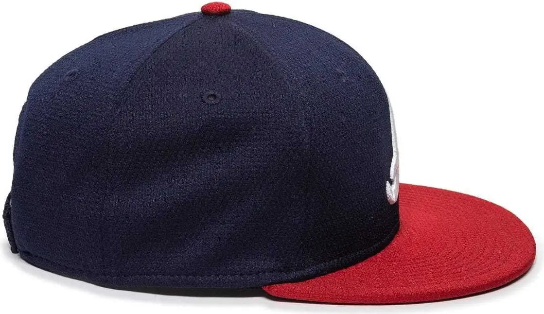 OC Sports MLB-400 MLB Mesh Baseball Cap - Atlanta Braves