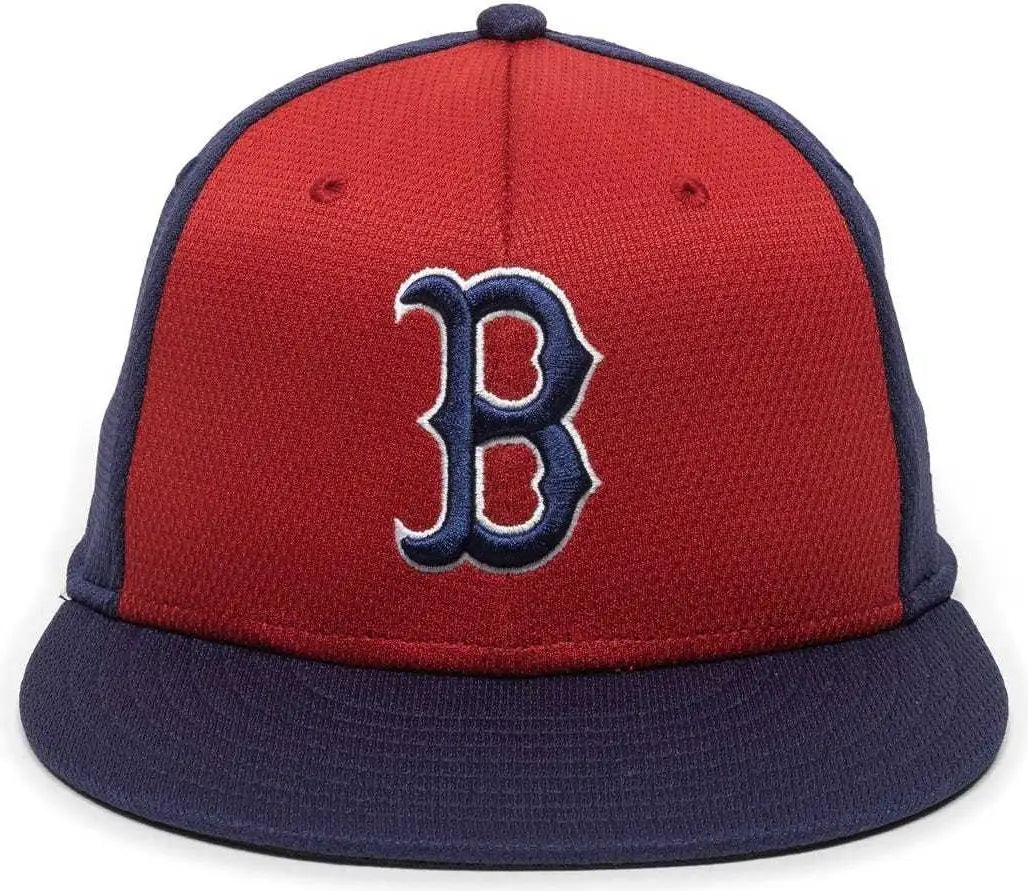 OC Sports MLB 400 MLB Mesh Baseball Cap Boston Red Sox Colorblock