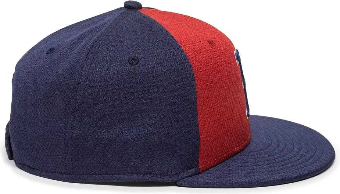 OC Sports MLB 400 MLB Mesh Baseball Cap Boston Red Sox Colorblock