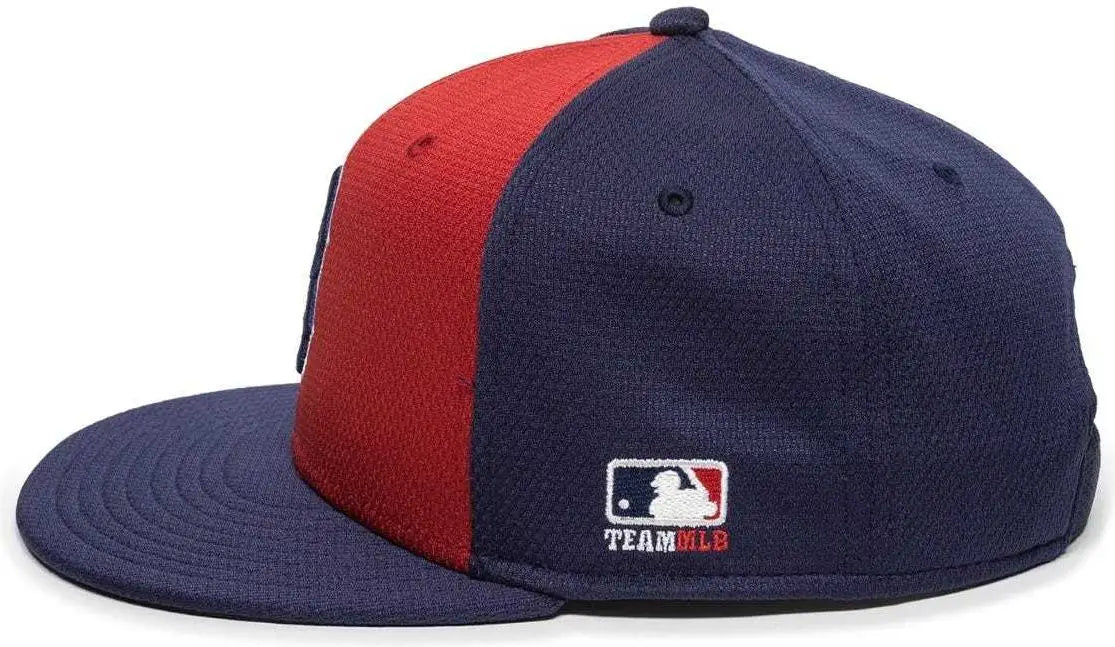 OC Sports MLB 400 MLB Mesh Baseball Cap Boston Red Sox Colorblock
