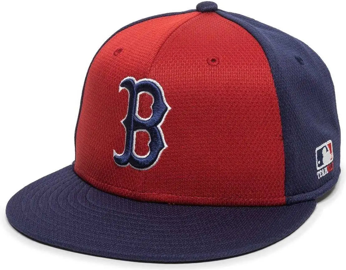 OC Sports MLB 400 MLB Mesh Baseball Cap Boston Red Sox Colorblock