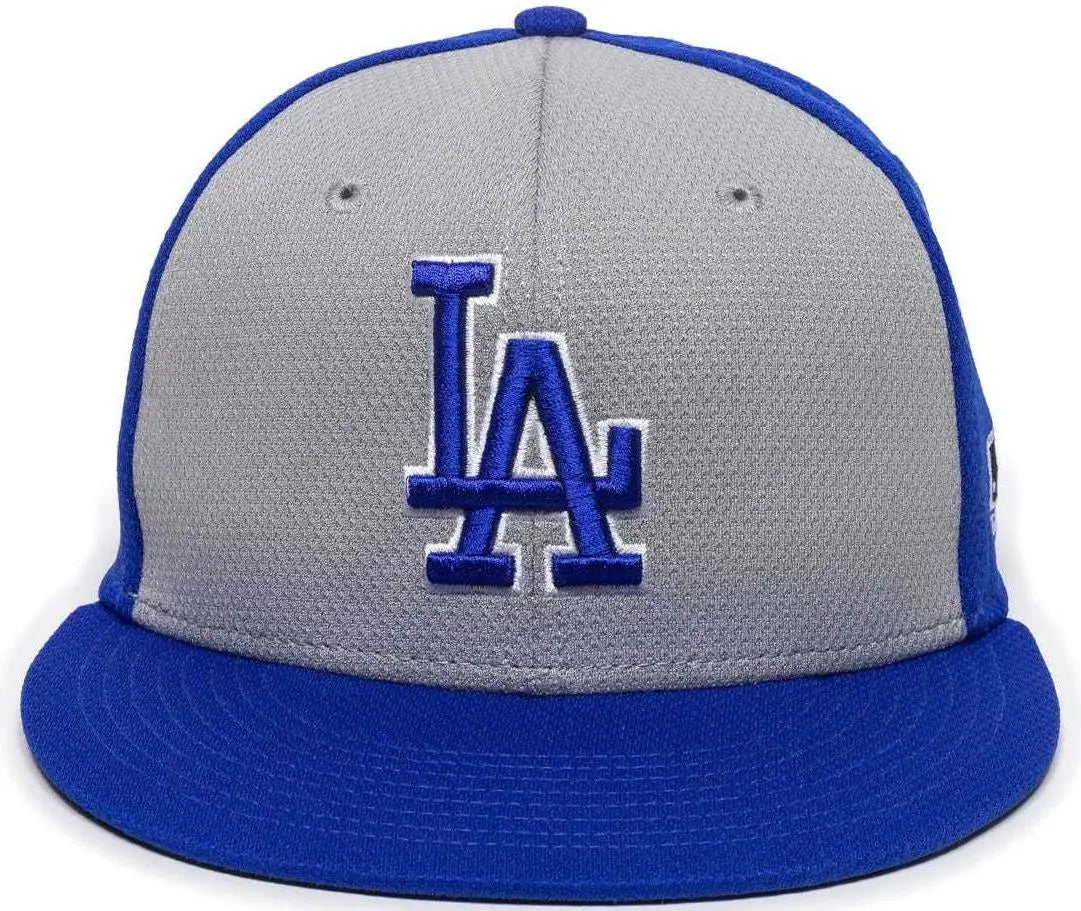 OC Sports MLB-400 MLB Mesh Baseball Cap - Los Angeles Dodgers Colorblock