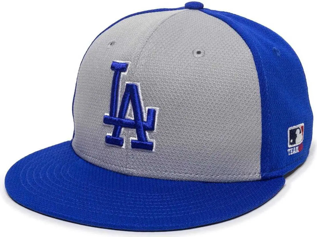 OC Sports MLB-400 MLB Mesh Baseball Cap - Los Angeles Dodgers Colorblock