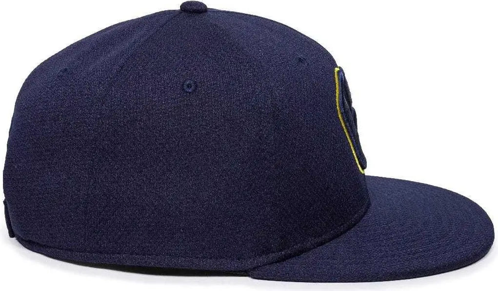 OC Sports MLB-400 MLB Mesh Baseball Cap - Milwaukee Brewers Home and Road
