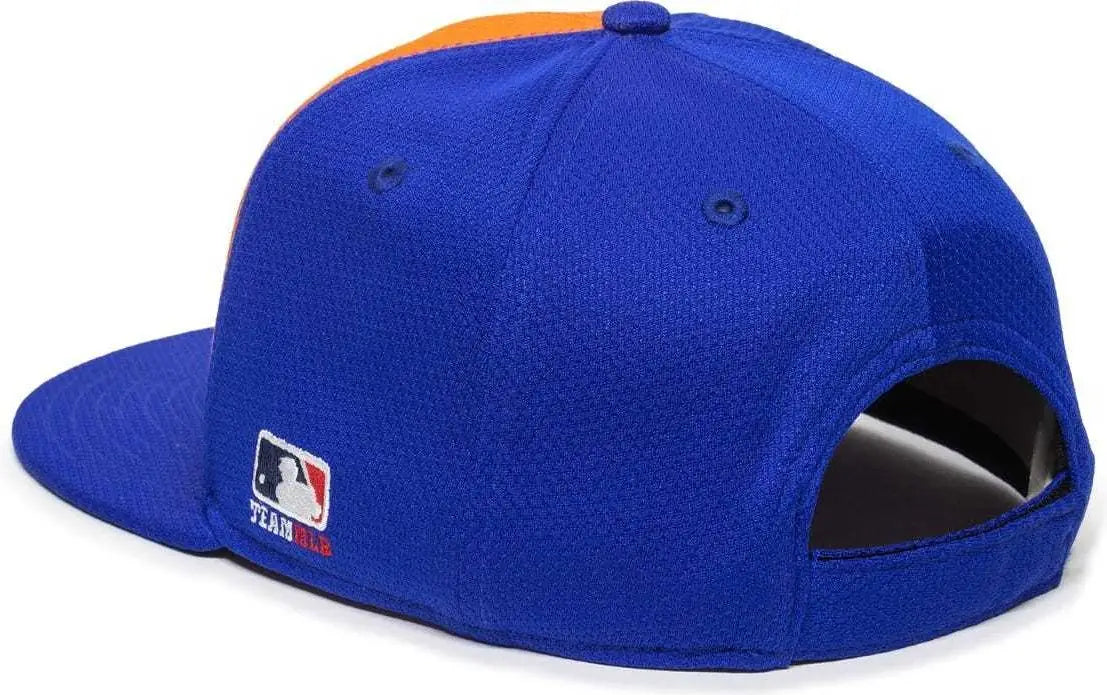 OC Sports MLB-400 MLB Mesh Baseball Cap - New York Mets Colorblock