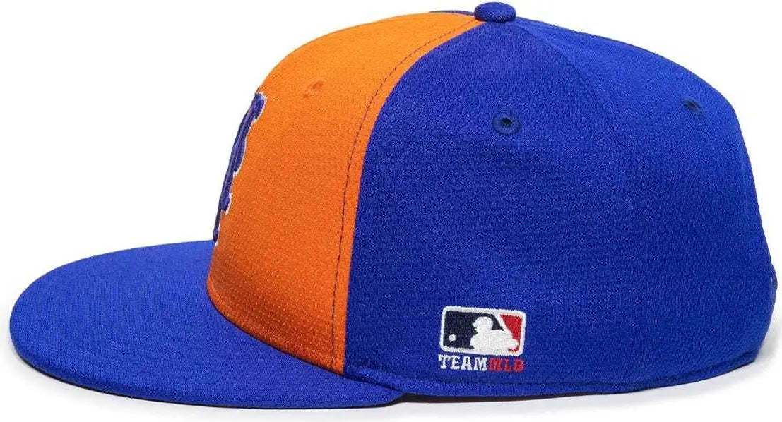 OC Sports MLB-400 MLB Mesh Baseball Cap - New York Mets Colorblock