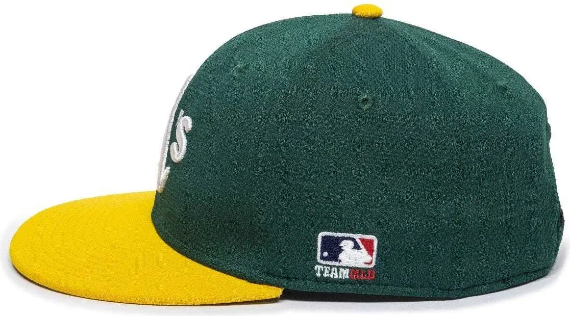 OC Sports MLB-400 MLB Mesh Baseball Cap - Oakland Athletics