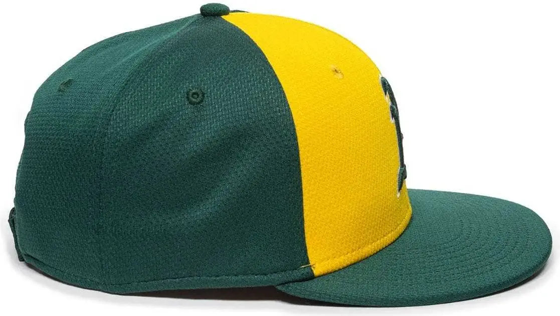 OC Sports MLB-400 MLB Mesh Baseball Cap - Oakland Athletics Colorblock