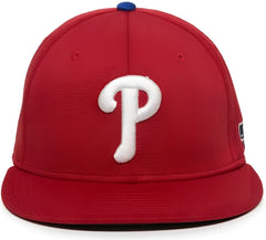 OC Sports MLB-400 MLB Mesh Baseball Cap - Philadelphia Phillies Home & Road
