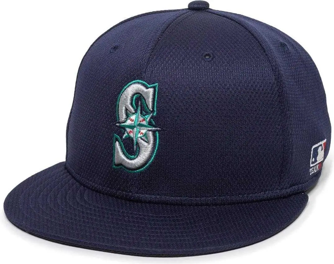 OC Sports MLB-400 MLB Mesh Baseball Cap - Seattle Mariners Home & Road