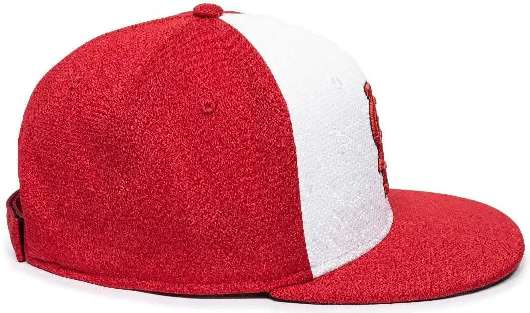OC Sports MLB-400 MLB Mesh Baseball Cap - St Louis Cardinals Colorblock