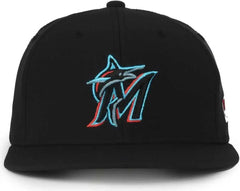 OC Sports MLB 450 Performance Baseball Cap Miami Marlins