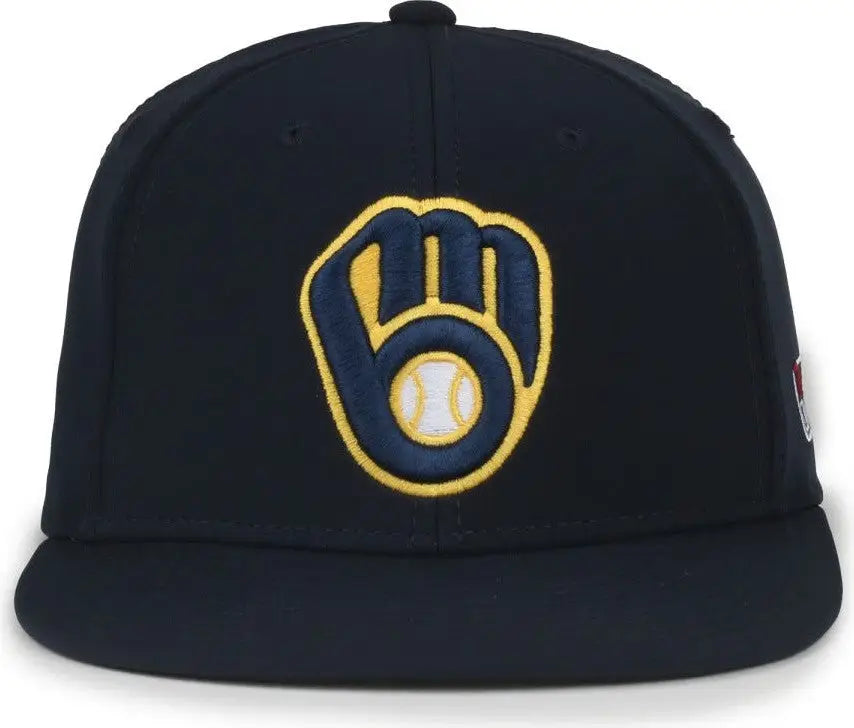 OC Sports MLB-450 Performance Baseball Cap - Milwaukee Brewers