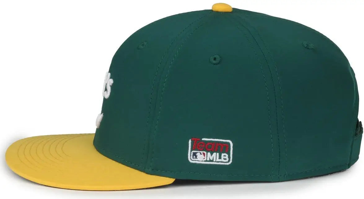 OC Sports MLB-450 Performance Baseball Cap - Oakland Athletics