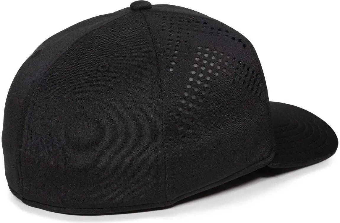 OC Sports MLB-600 Perforated Stretchfit Baseball Cap - Chicago White Sox