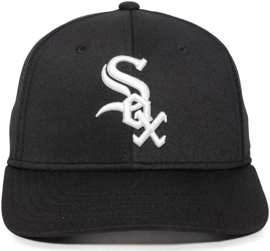 OC Sports MLB-600 Perforated Stretchfit Baseball Cap - Chicago White Sox