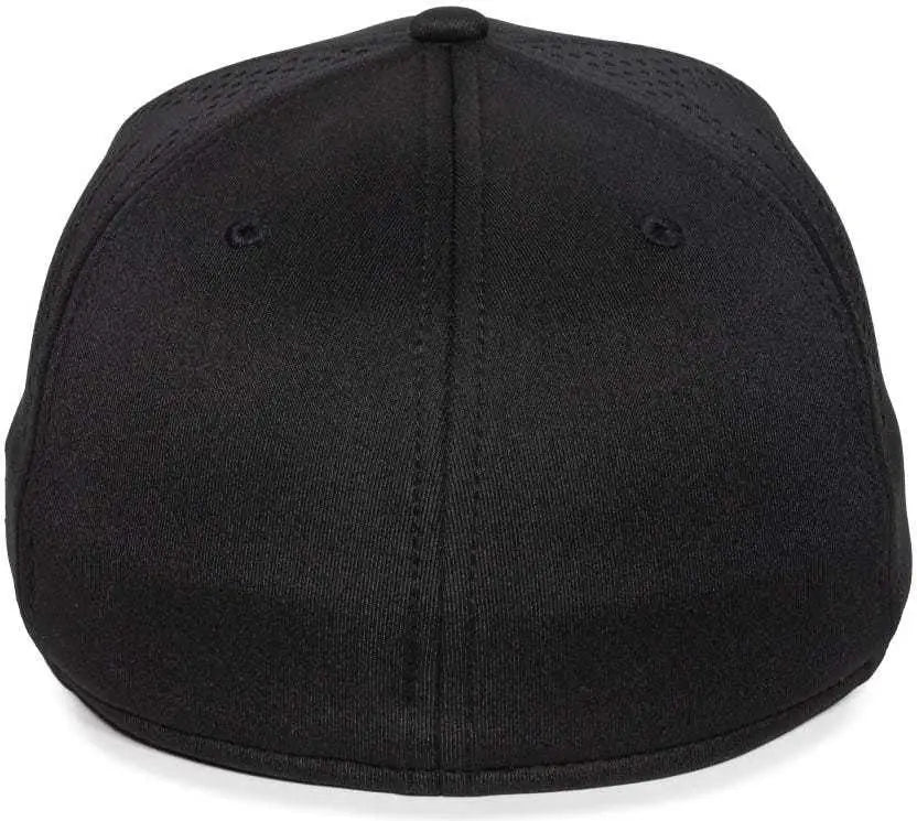 OC Sports MLB-600 Perforated Stretchfit Baseball Cap - Colorado Rockies