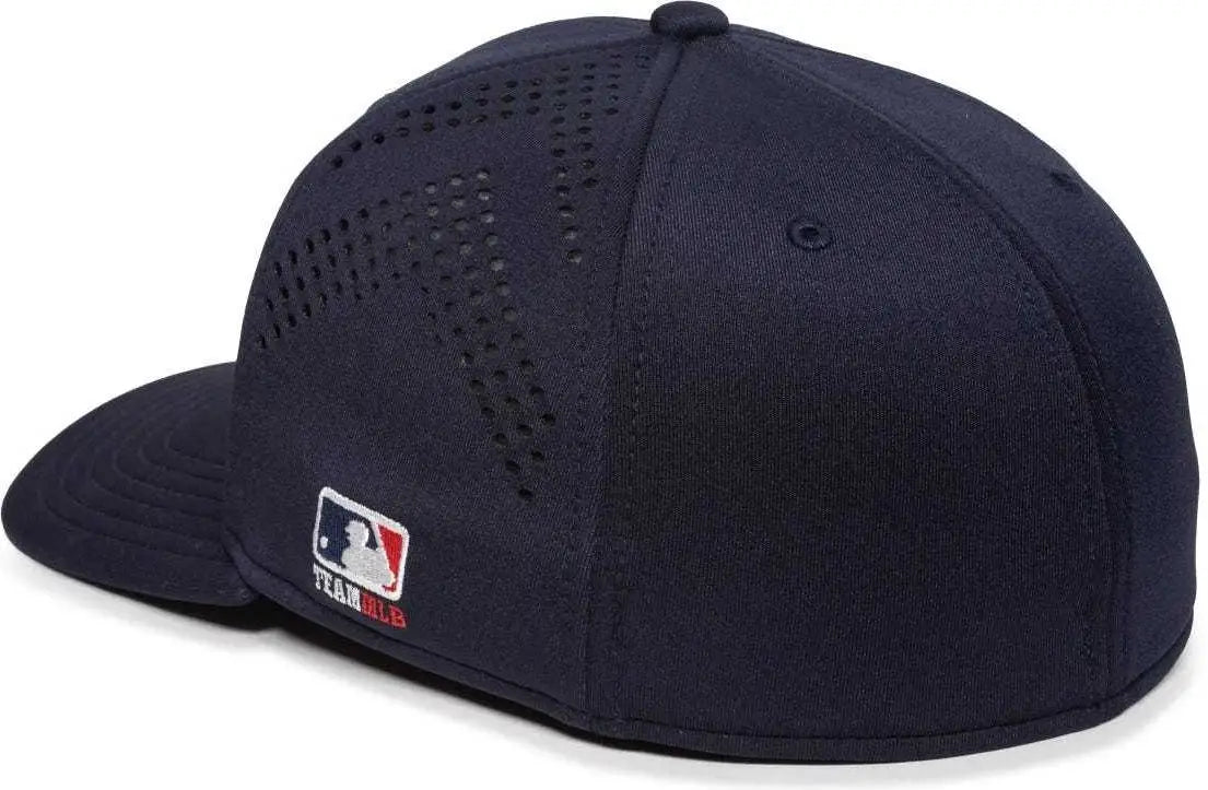 OC Sports MLB-600 Perforated Stretchfit Baseball Cap - Houston Astros