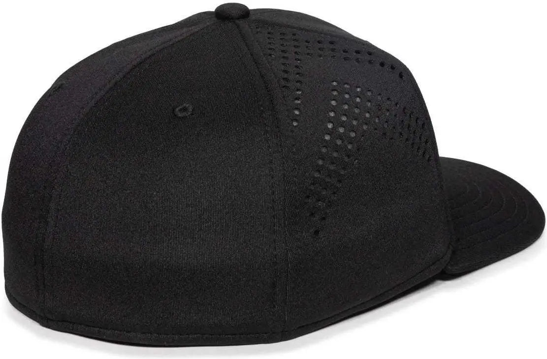 OC Sports MLB-600 Perforated Stretchfit Baseball Cap - Pittsburgh Pirates