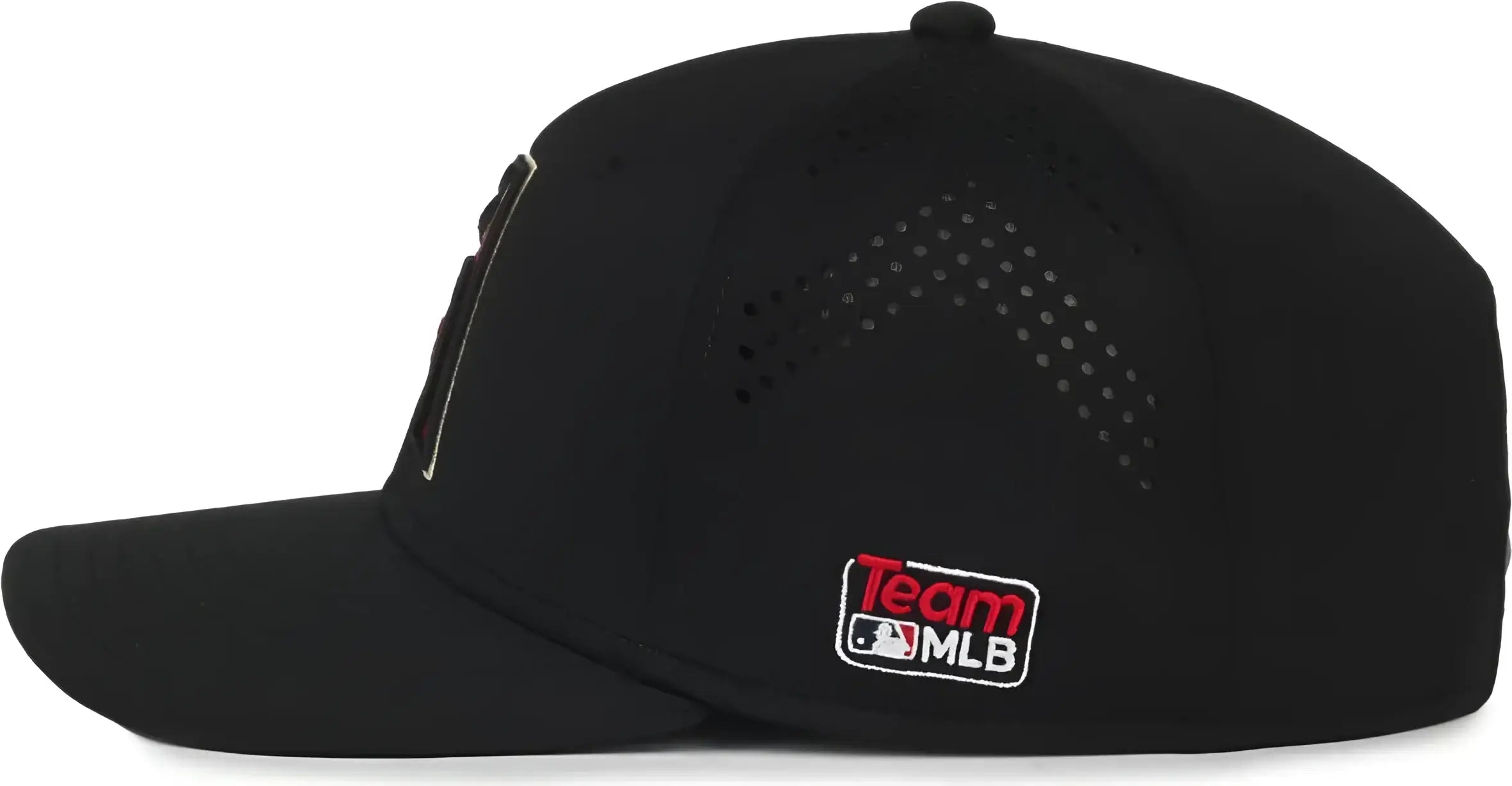 OC Sports MLB-650 Performance Snapback Baseball Cap - Arizona Diamondbacks - Black / One Size Fits Most