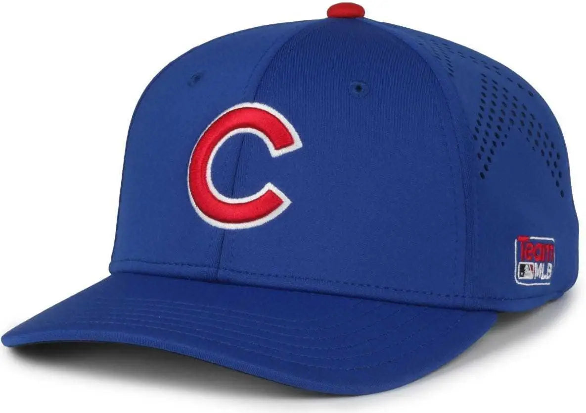 OC Sports MLB-650 Performance Snapback Baseball Cap - Chicago Cubs - Royal / One Size Fits Most