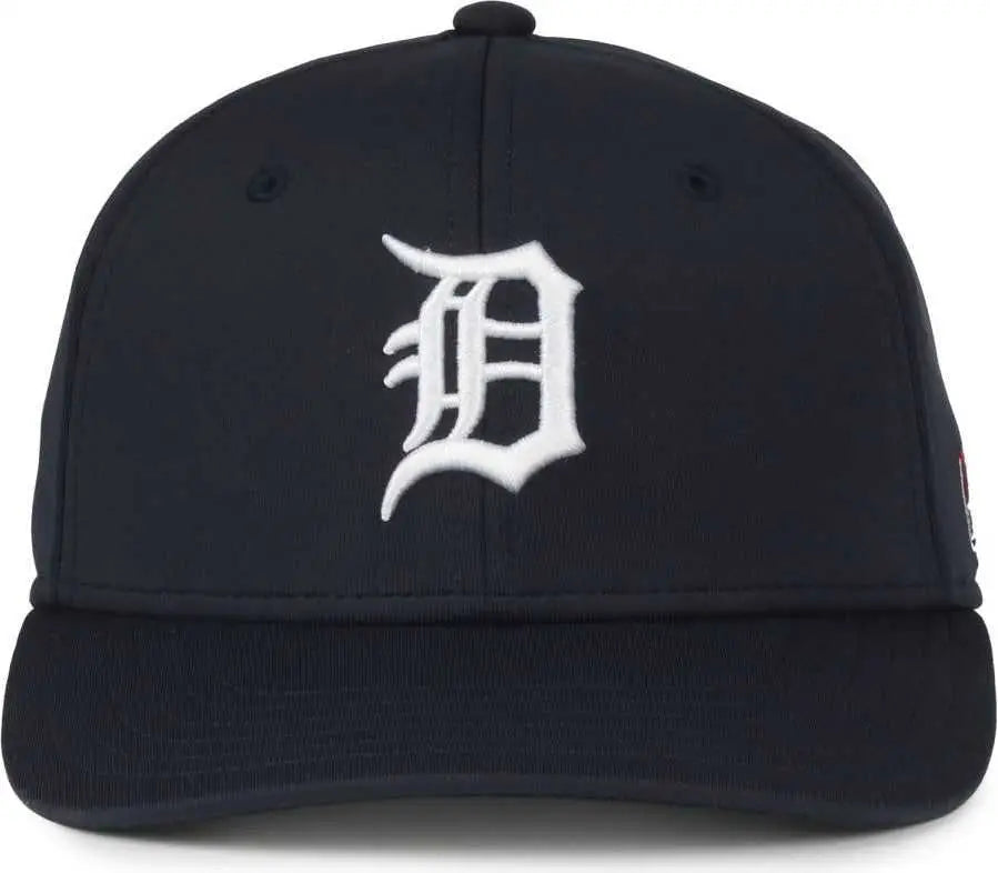 OC Sports MLB-650 Performance Snapback Baseball Cap - Detroit Tigers - Navy / One Size Fits Most